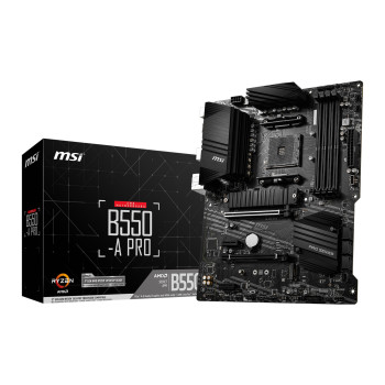 MSI AMD B550-A PRO Socket AM4 DDR4 ATX Motherboard