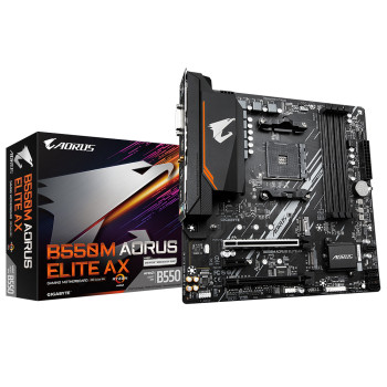 GIGABYTE B550 AORUS ELITE AX DDR4 Micro-ATX Socket AM4 Motherboard
