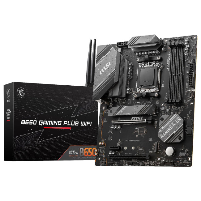 MSI AMD B650 GAMING PLUS WIFI Socket AM5 DDR5 ATX Motherboard