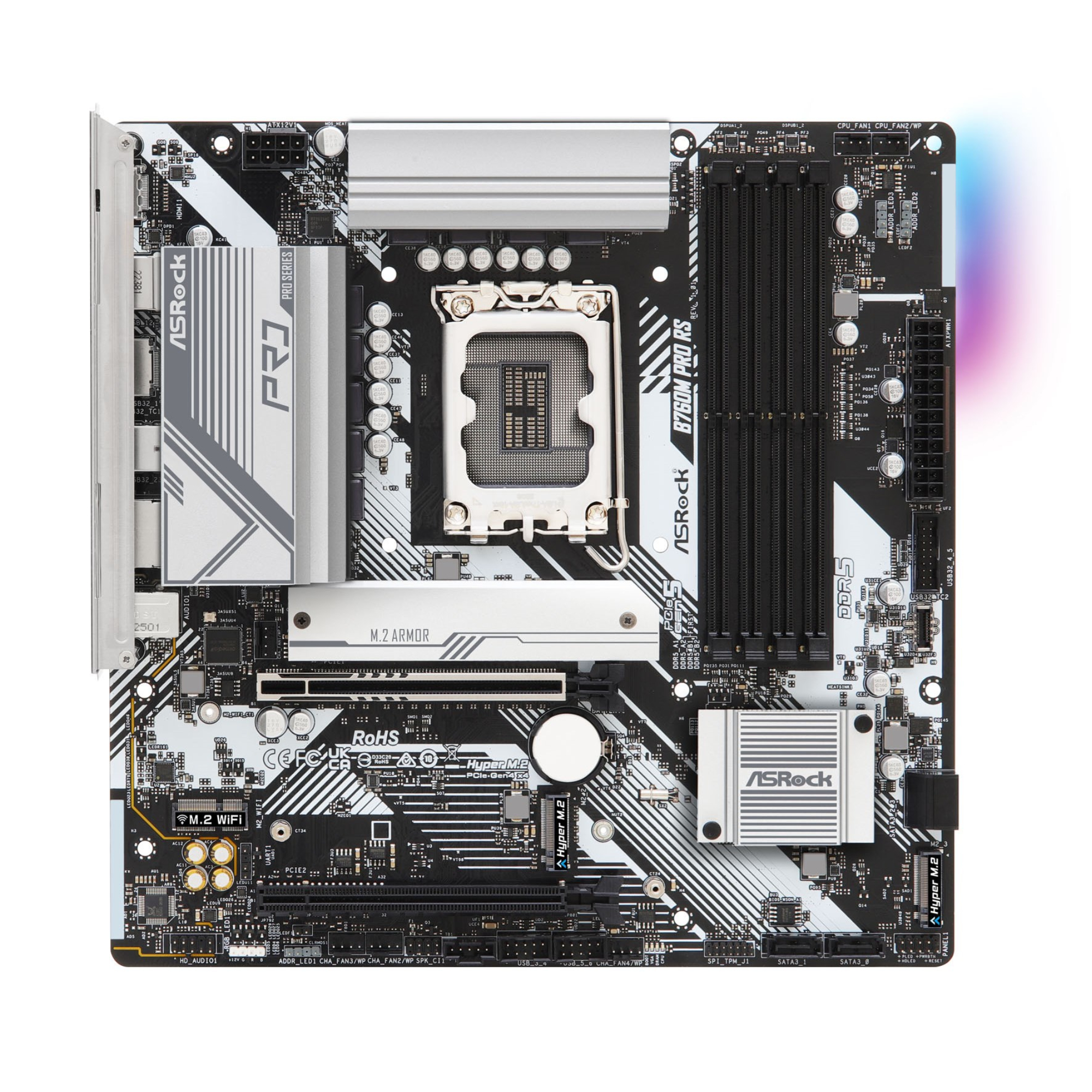Asrock B760M PRO RS LGA1700 B760 Micro-ATX Motherboard