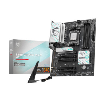 MSI B840 GAMING PLUS WIFI ATX DDR5 AMD Socket AM5 Motherboard