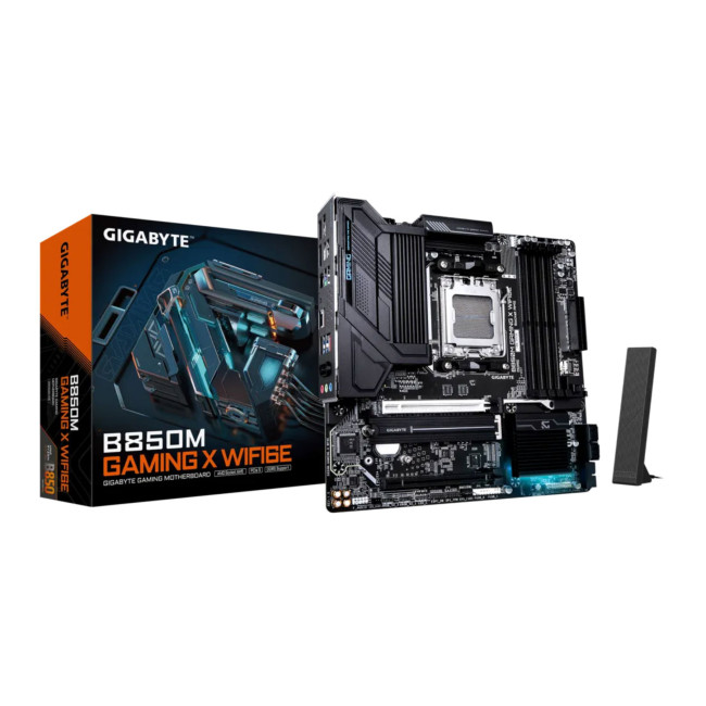 GIGABYTE B850M GAMING X WiFi6E Micro ATX AMD Socket AM5 Motherboard