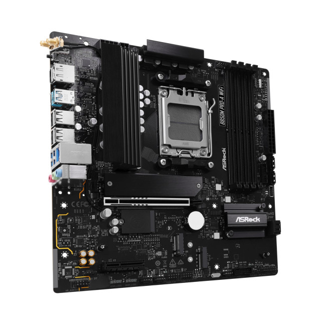 Asrock B850M PRO-A WIFI AMD B850 DDR5 Micro-ATX Socket AM5 Motherboard