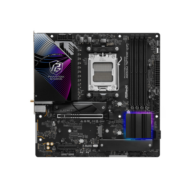 Refurbished Asrock Phantom Gaming B850M Riptide WiFi Micro-ATX AMD Socket AM5 Motherboard