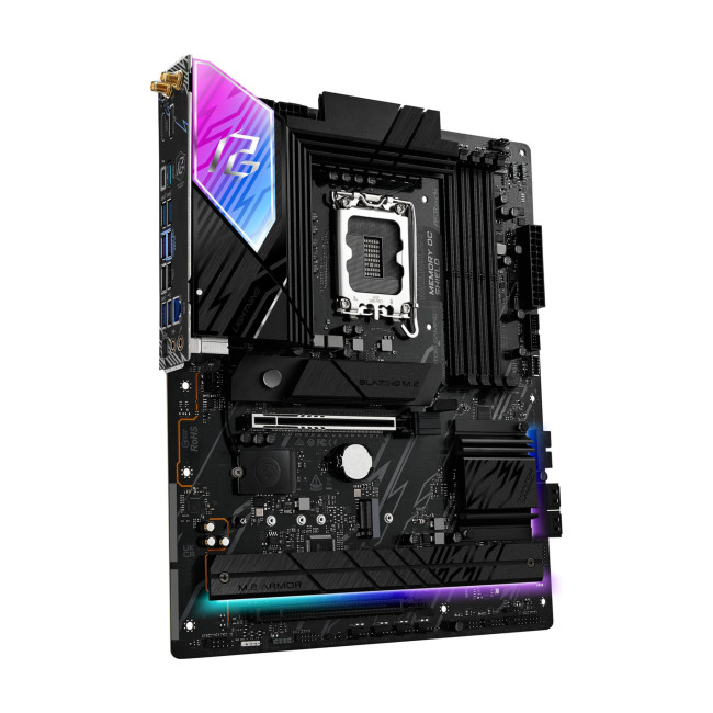 Asrock B860 LIGHTNING WIFI Intel B860 DDR5 ATX Socket LGA 1851 Motherboard