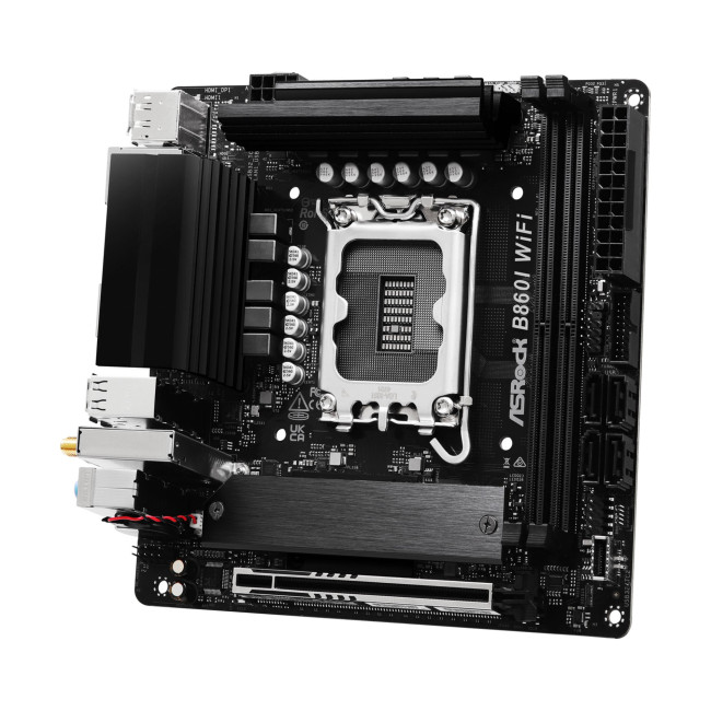 Asrock B860I WIFI Intel B860 DDR5 Mini-ITX Socket LGA 1851 Motherboard
