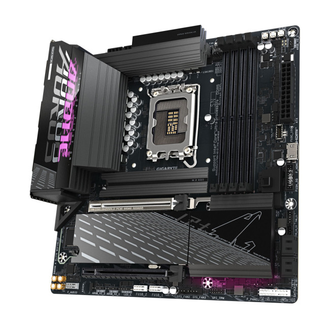 GIGABYTE 860M DS3H WIFI6E Micro ATX Intel LGA1851 Motherboard