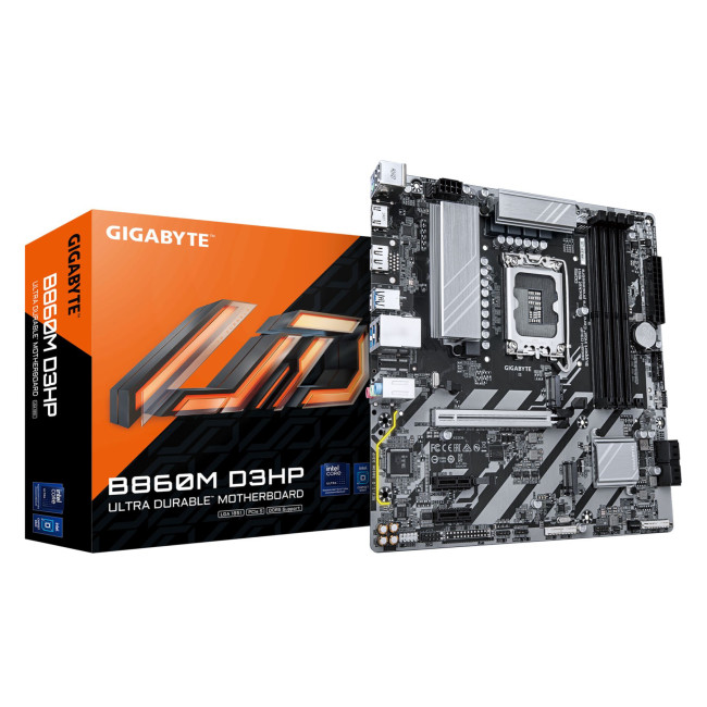 GIGABYTE B860M D3HP Micro ATX Intel LGA1851Motherboard