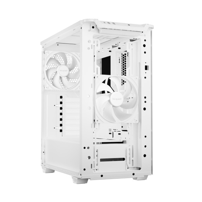 be quiet! Pure Base 501 Airflow Mid Tower Gaming PC Case - White