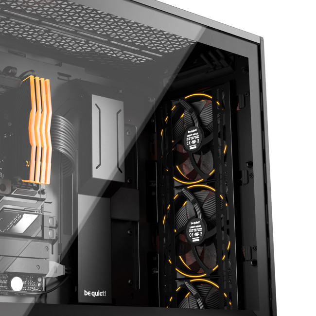 be quiet! Shadow Base 800 FX Mid Tower Tempered Glass ATX Gaming PC Case - Black