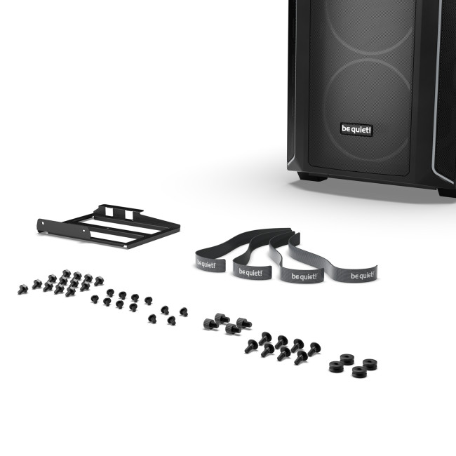 be quiet! Shadow Base 800 FX Mid Tower Tempered Glass ATX Gaming PC Case - Black