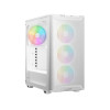 be quiet! Pure Base 501 LX Tempered Glass Mid Tower Gaming PC Case - White