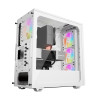 be quiet! Pure Base 501 LX Tempered Glass Mid Tower Gaming PC Case - White