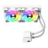 VIDA BIFROST 240 PWM 240mm AIO Liquid CPU Cooler - White