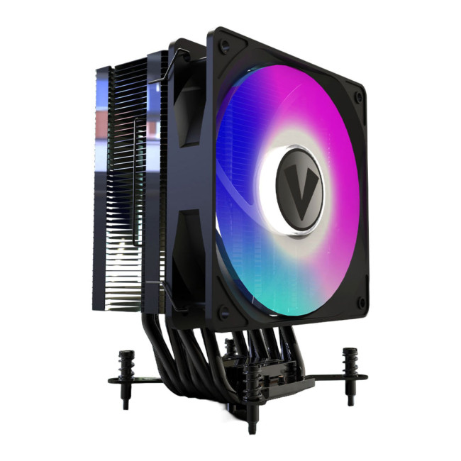 VIDA Boreas 120mm Hydraulic Fans ARGB Air CPU Cooler - Black