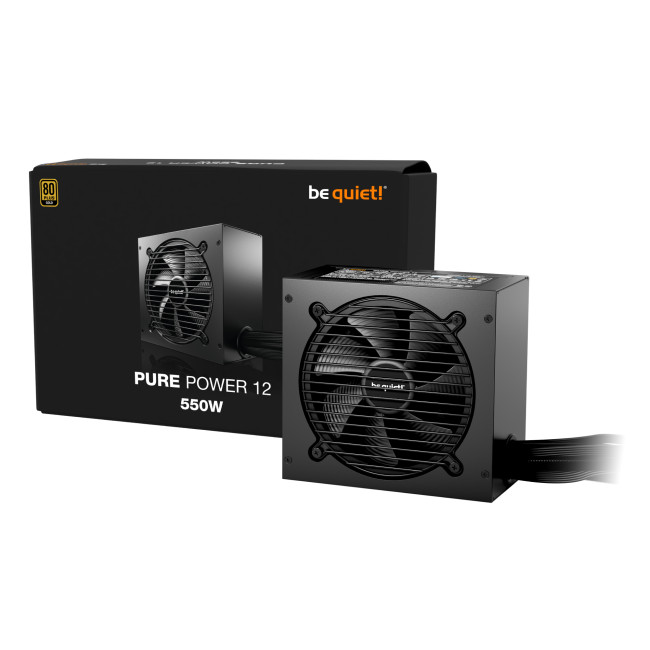 be quiet! Pure Power 12 550W ATX 3.1 80 PLUS Gold PSU Power Supply