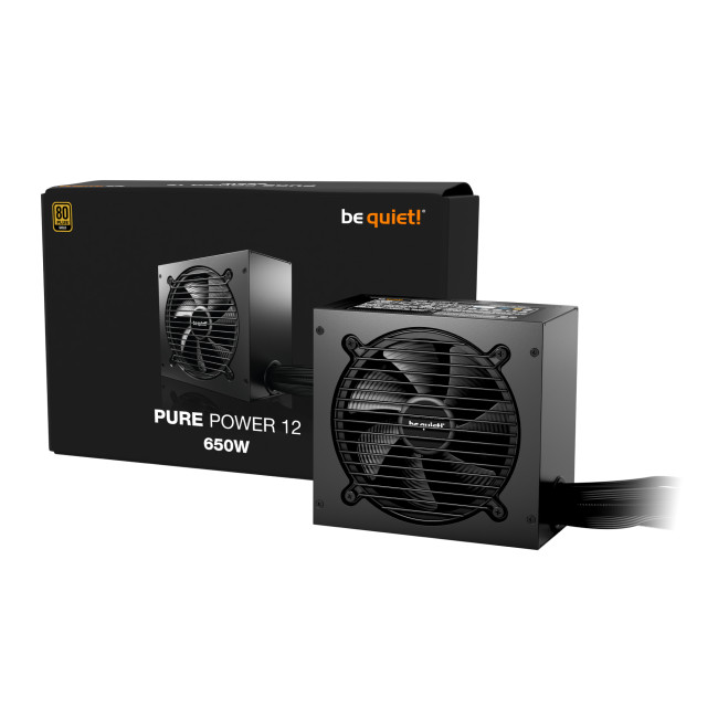 be quiet! Pure Power 12 650W ATX 3.1 80 PLUS Gold PSU Power Supply