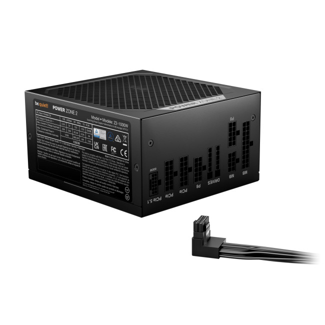 be quiet! Power Zone 2 1000W ATX 3.1 80 PLUS Platinum PSU Power Supply