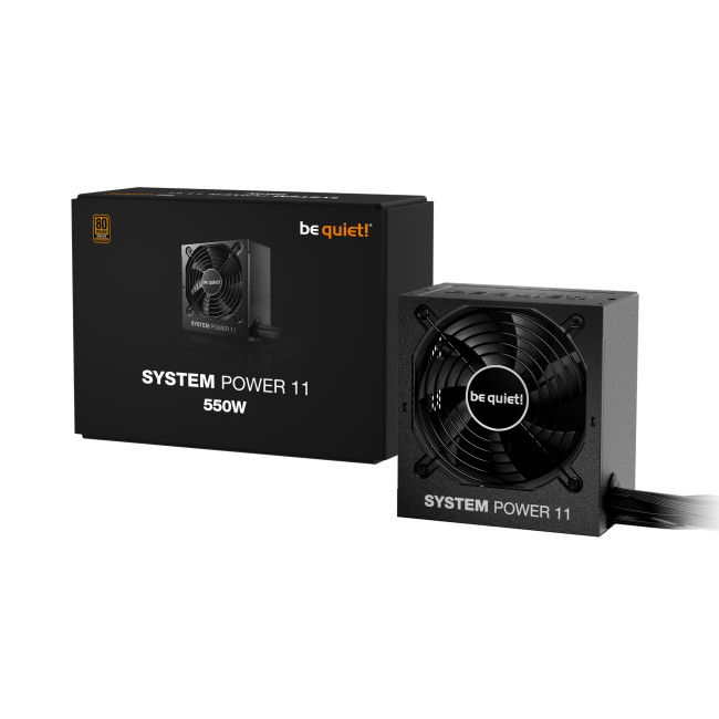 be quiet! System Power 11 550W ATX 3.1 80 PLUS Bronze PSU Power Supply