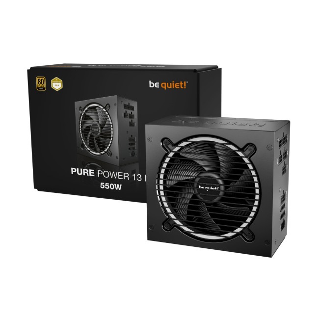 be quiet! Pure Power 13 M 550W ATX 3.1 80 PLUS Gold PSU Power Supply