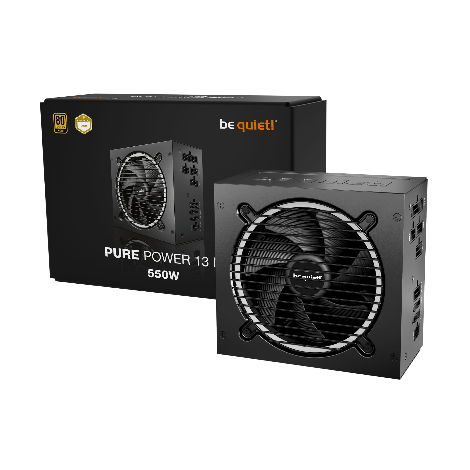 Refurbished be quiet! Pure Power 13 M 550W ATX 3.1 80 PLUS Gold PSU Power Supply
