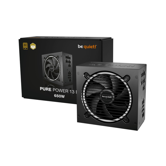 be quiet! Pure Power 13 M 650W ATX 3.1 80 PLUS Gold PSU Power Supply