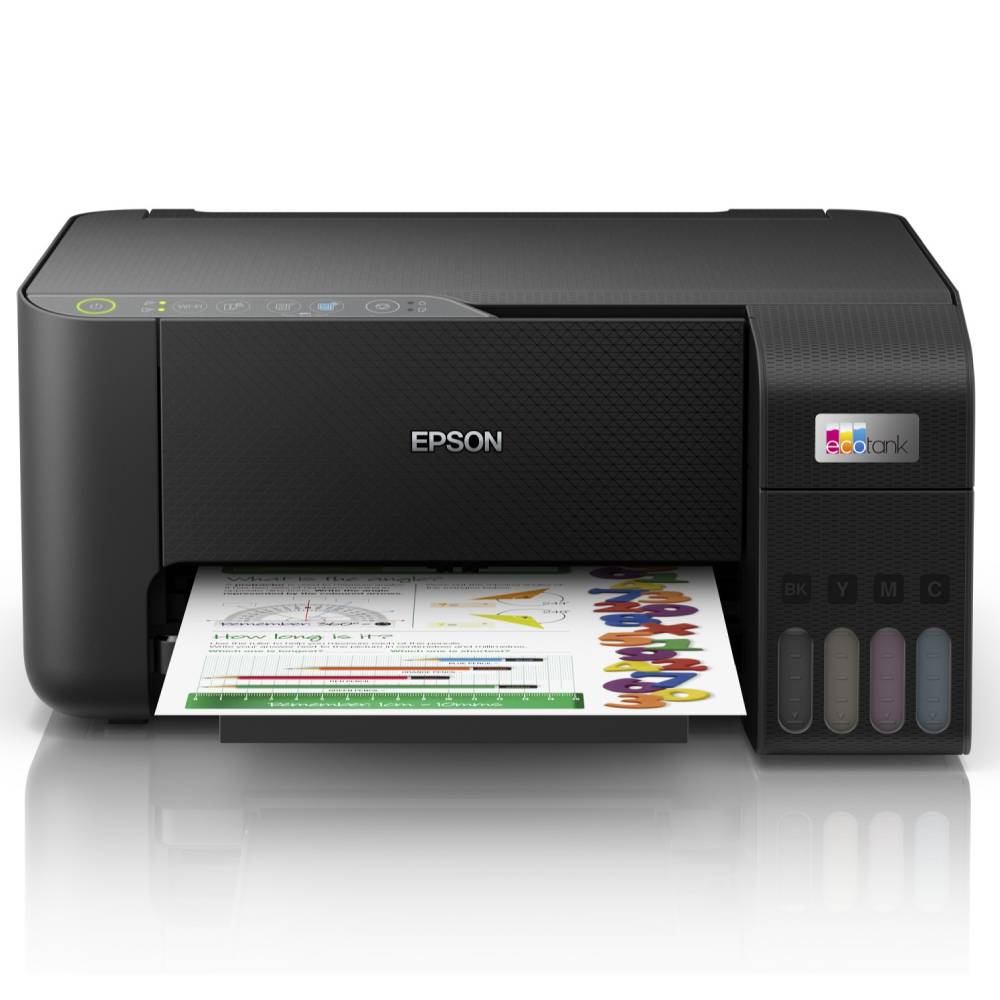 New Open Box Epson EcoTank ET-2860 Multifunction Inkjet Printer 33 ppm A4 Wi-Fi - Black