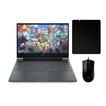 HP Victus Gaming 15-fa2300na C17WHEA Intel Core i5-13420H 16GB RAM 512GB SSD RTX 4050 15.6" Full HD Windows 11 Home Laptop + Mouse and Mouse Pad