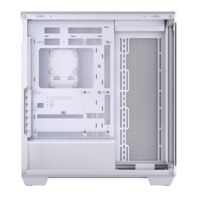 Corsair 3500X Tempered Glass Mid Tower ATX Gaming PC Case - White