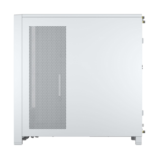 Corsair FRAME 4000D Tempered Glass Mid Tower Gaming PC Case - White