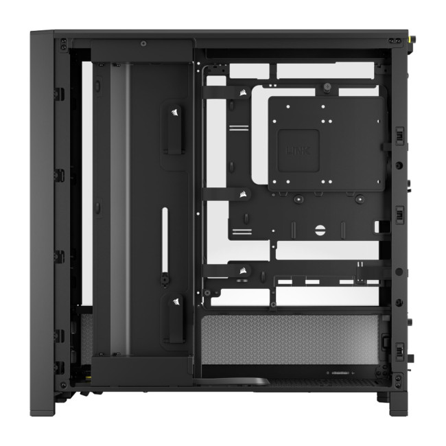 Corsair FRAME 4000D RS Tempered Glass Mid Tower Gaming PC Case - Black