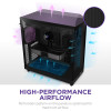 NZXT H6 Air Flow Tempered Glass Mid Tower Gaming PC Case