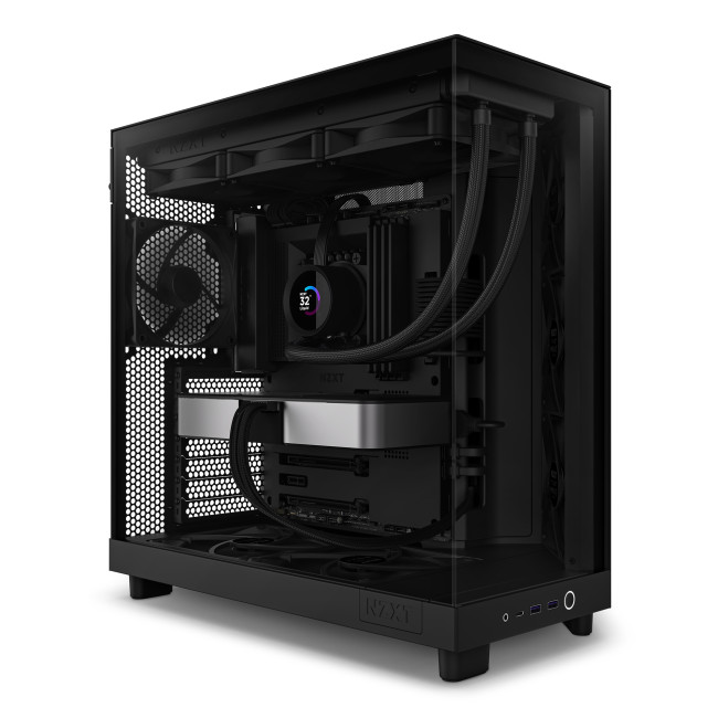 NZXT H6 Air Flow Tempered Glass Mid Tower Gaming PC Case