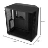 NZXT H6 Air Flow Tempered Glass Mid Tower Gaming PC Case