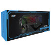 CIT Raptor 4-in-1 Keyboard Mouse Headset Mouse Pad Combo Kit - Black