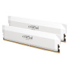 Crucial Pro Overclock White 32GB (2 x 16GB) 6000 MHz DDR5 Desktop RAM