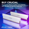 Crucial Pro Overclock White 32GB (2 x 16GB) 6000 MHz DDR5 Desktop RAM