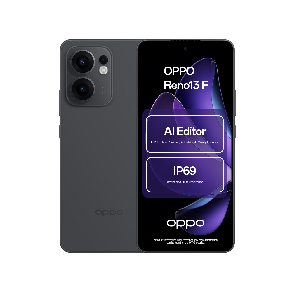 Oppo Graphite Grey Refurbished Reno13 F 256Gb 8Gb Ram 6.67" Amoled 5G Dual Sim Android Smartphone