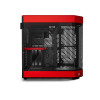HYTE Y60 Dual Chamber Mid-Tower ATX Gaming PC Case - Red/Black