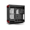 HYTE Y60 Dual Chamber Mid-Tower ATX Gaming PC Case - Red/Black