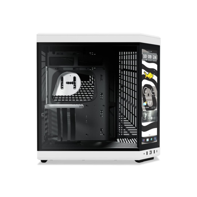 HYTE Y70 Touch Infinite Mid Tower PC Case Black & White