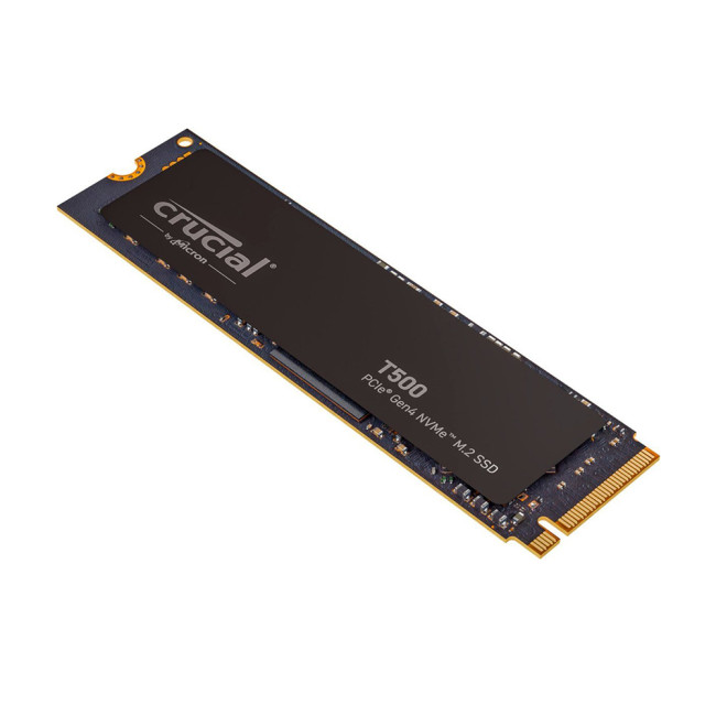Crucial T500 1TB M.2 PCIe 4.0 Micron 3D TLC NAND Solid state drive - NVMe - Black