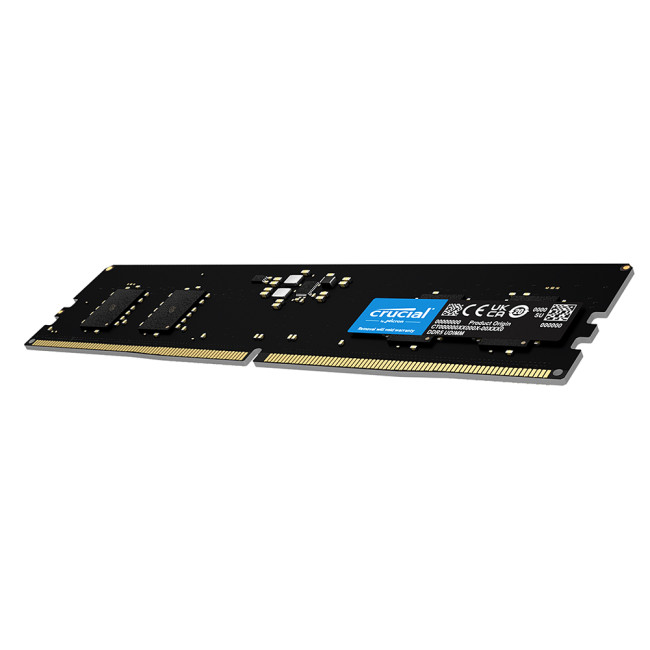 Crucial 32GB 5600MHz Non-ECC Unbuffered DDR5 Desktop Memory Module - CT2K16G56C46U5