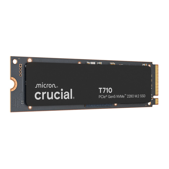 Crucial T710 4TB PCIe Gen5 NVMe 2280 M.2 SSD Solid State Drive