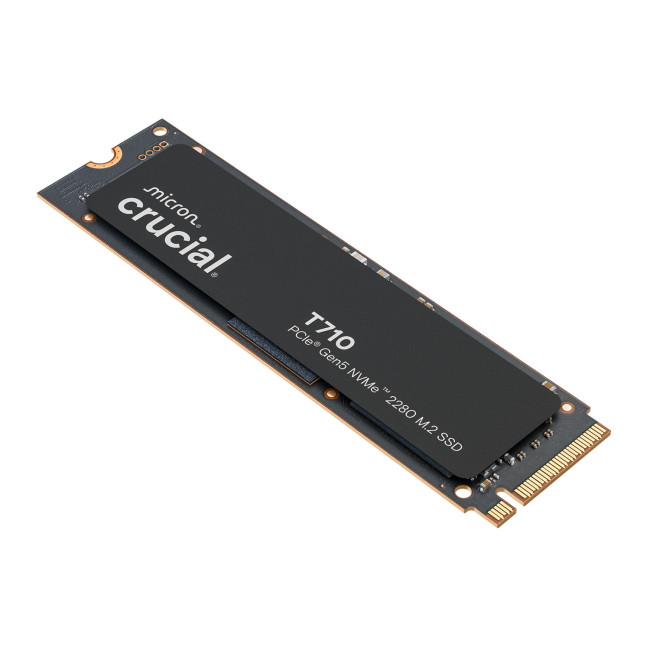 Crucial T710 4TB PCIe Gen5 NVMe 2280 M.2 SSD Solid State Drive