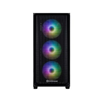 PCSpecialist Spectrum III AMD Ryzen 5 5500 8GB RAM 256GB SSD RTX 3050 6GB Windows 11 Home Micro ATX Gaming PC