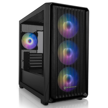 PCSpecialist Spectrum III AMD Ryzen 5 5500 8GB RAM 256GB SSD RTX 3060 Windows 11 Home Micro ATX Gaming PC