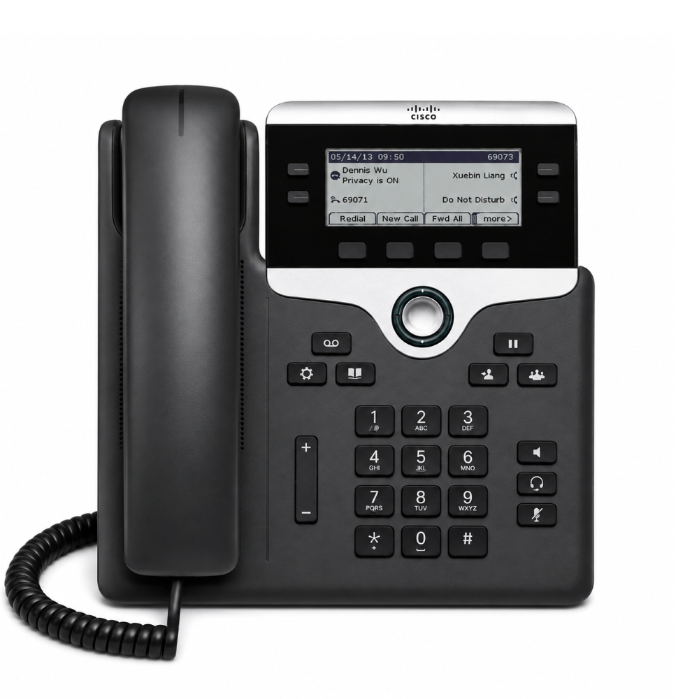 Cisco Silver 7841 4-Line Ip Business Desk Phone