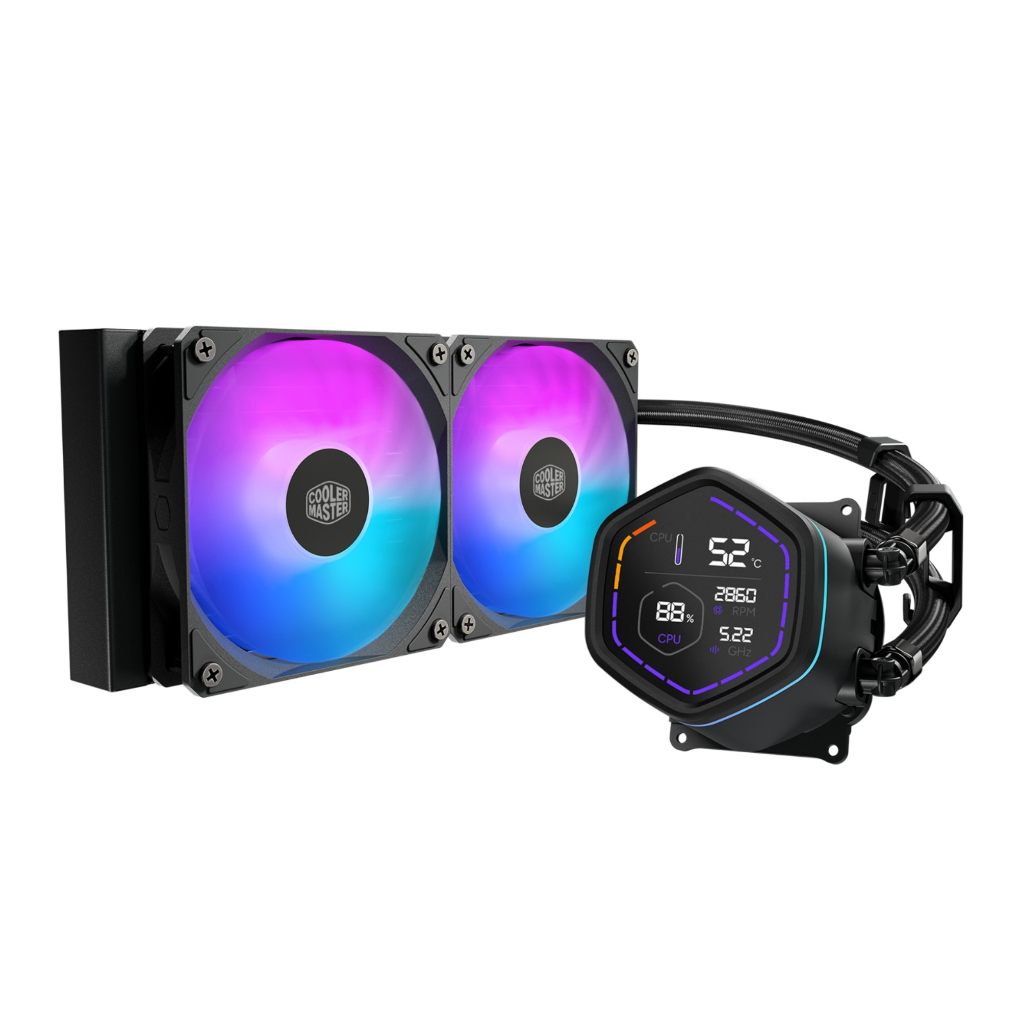 Cooler Master Masterliquid Core Nex Digital 240 All-In-One Liquid Cooler