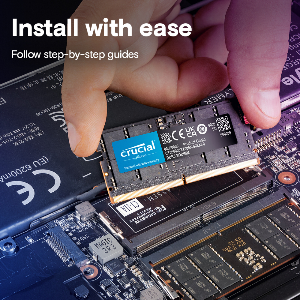 Crucial CT32G56C46S5 32GB DDR5 5600MHz Laptop RAM